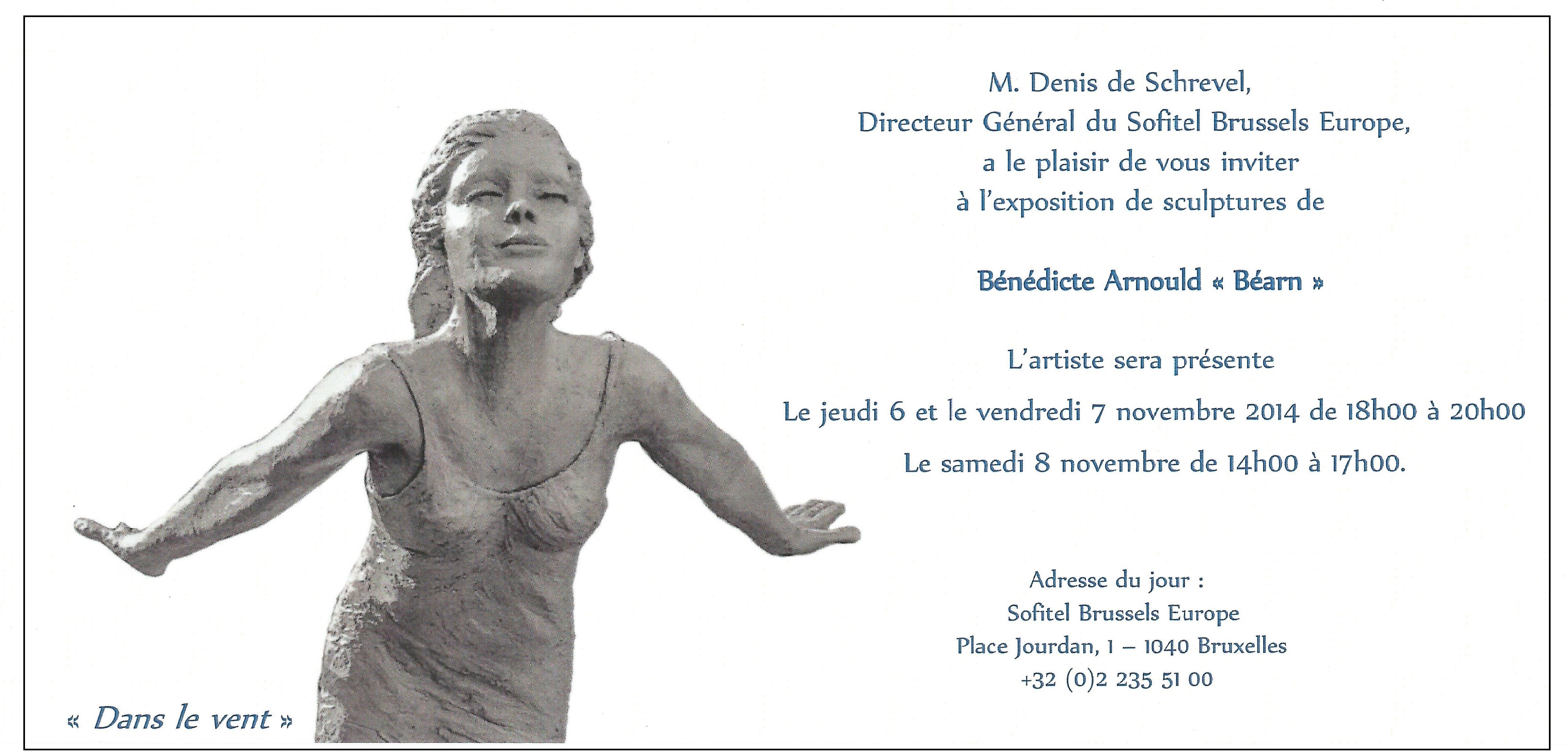 Carton d'invitation BEARN_recto